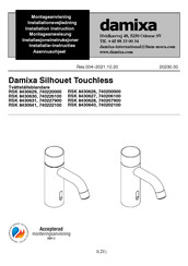 damixa 740202100 Installation Instruction