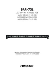 FONESTAR BAR-73L Instruction Manual