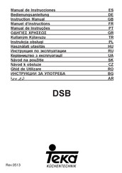 Teka DSB 90 Instruction Manual