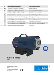 GÜDE GH 18-201-05 30KW Translation Of The Original Instructions