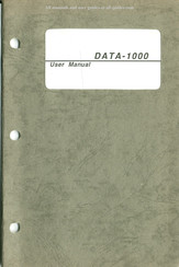 DTK Data-1000 User Manual