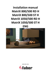 Faber MatriX 1050/500 RD H Installation Manual