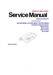 Panasonic KX-TSC10EXB Service Manual