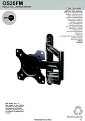 Omnimount OS35FM Instruction Manual