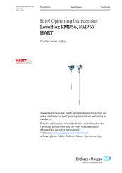 Endress+Hauser FOUNDATION Fieldbus Levelflex FMP56 Brief Operating Instructions