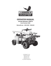 Arrow Master 1450 H Operator's Manual