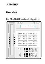 Siemens Hicom 300 User Manual