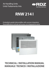 RDZ RNW 214 I Technical Installation Manual
