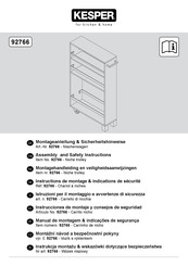 Kesper 92766 Assembly And Safety Instructions
