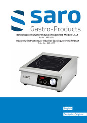 saro 360-1070 Operating Instructions Manual