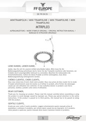 FF Europe physionics MTRPL03 Original Instruction Manual