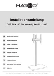 HAGOR 3340 Installation Manual