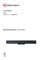 Kindermann CommuniKam KVB120 User Manual