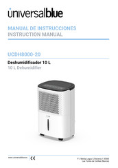 universalblue UCDH8000-20 Instruction Manual