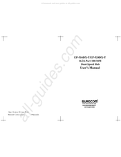 Surecom EX-516DX-T User Manual