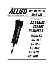 Allied AS 370 Operator's Manual
