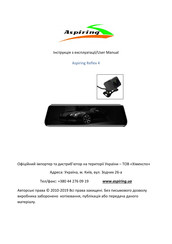 Aspiring Reflex 4 User Manual