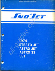 Conroy Sno Jet STRATO JET 1974 Operation User's Manual
