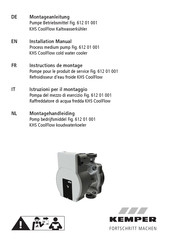 Kemper KHS CoolFlow 612 01 001 Installation Manual
