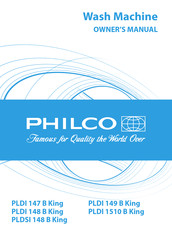 Philco PLDI 1510 B King Owner's Manual