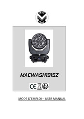 Mac Mah MACWASH1915Z User Manual
