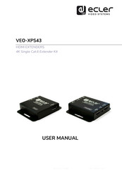Ecler VEO-XPS43 User Manual