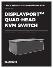 Black Box DISPLAYPORT KV4402A Quick Start Manual And User Manual