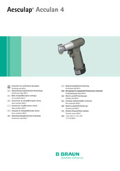 Braun GA331 Instructions For Use/Technical Description