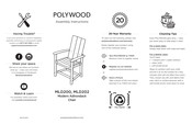 Polywood MLD200 Assembly Instructions