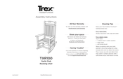 Trex TXR100 Assembly Instructions