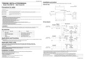 Toshiba TCB-PSMT1E Installation Manual