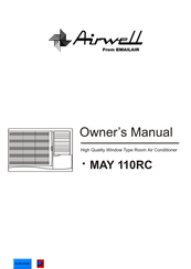 Airwell MAY 110RC Owner's Manual