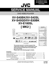 JVC XV-S30BK Service Manual