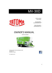 Tatoma MVL-30D Owner's Manual