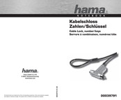 Hama 00039791 Operating	 Instruction