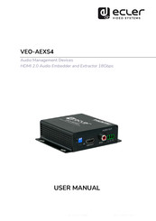 Ecler VEO-AEXS4 User Manual