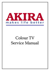 akira CT-21XF9 Service Manual