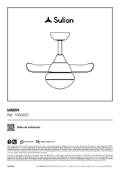 Sulion SANDRA 1003833 Manual