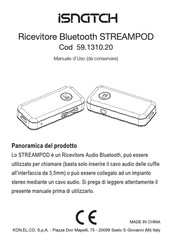 iSNATCH STREAMPOD 59.1310.20 User Manual
