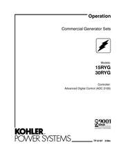 Kohler 30RYG Operation