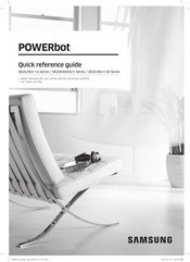 Samsung POWERbot SR20J90W Series Quick Reference Manual