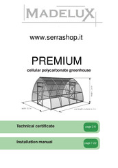 Madelux PREMIUM Installation Manual