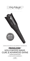 REVAMP Professional PROGLOSS CL-2250 Instruction Manual And  Warranty Information