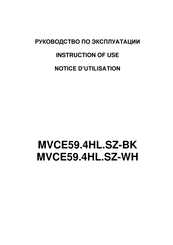 Maunfeld MVCE59.4HL.SZ-BK Instructions Of Use
