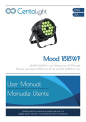 CentoLight Mood 1818WP User Manual