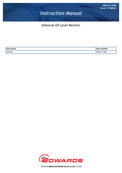 Edwards OLM100 Instruction Manual