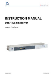 Mobatime DTS 4128.timeserver Instruction Manual