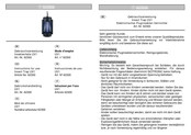 Isotronic UV1 Instructions For Use Manual