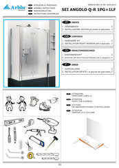 Arblu SEI ANGOLO Q-R 1PG+1LF Assembly Instructions Manual