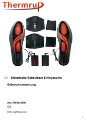 Thermrup HI616-AKK Instruction Manual